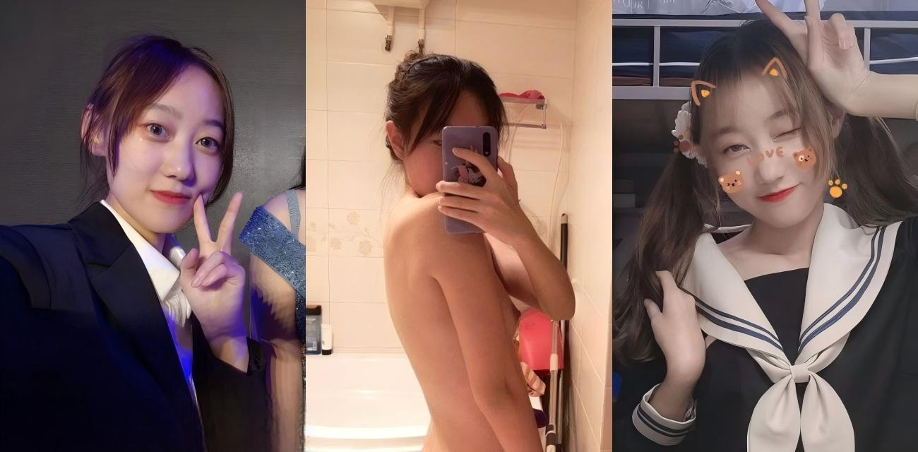 天津外国语大学清纯反差婊下海视频曝光，户外露出全裸自拍制服诱惑被金主爆操调教